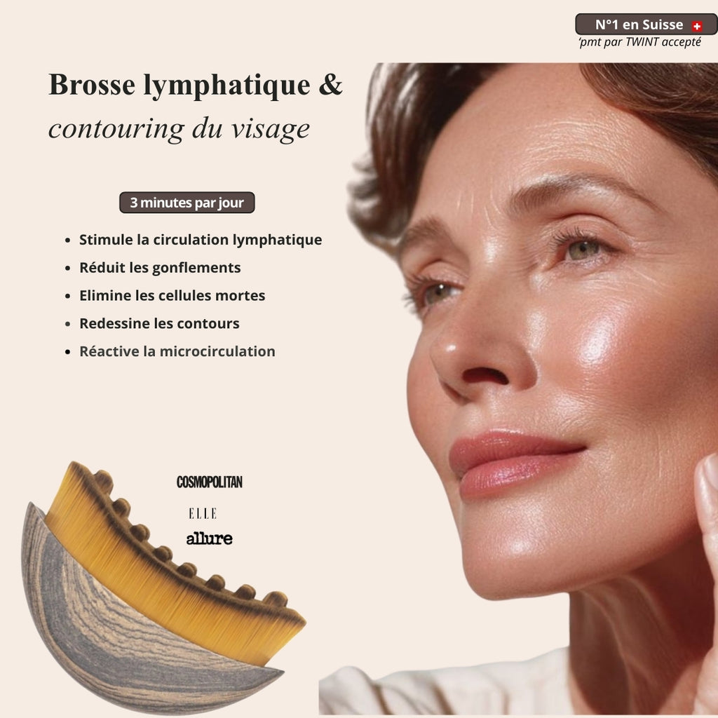 Brosse Lymphatique du visage