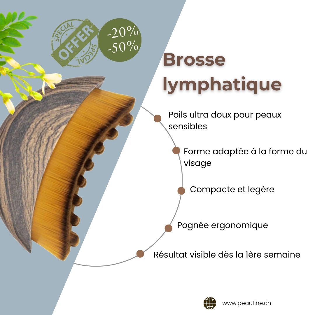 Brosse Lymphatique du visage