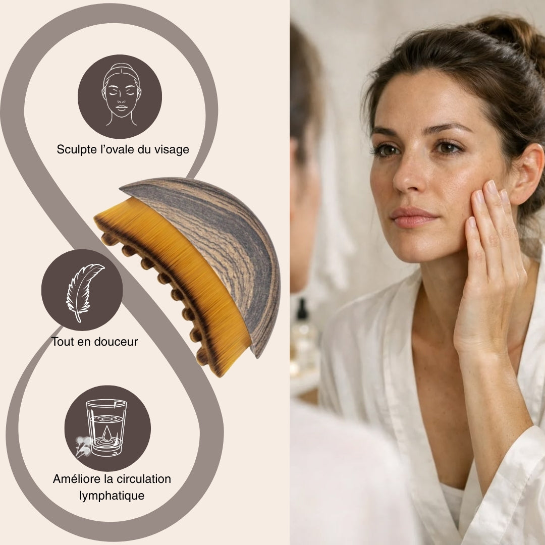 Brosse Lymphatique du visage